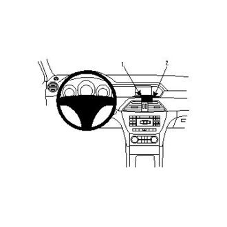 Brodit ProClip montážna konzola pre Mercedes Benz C-Class (180-320) 11-14, na stred