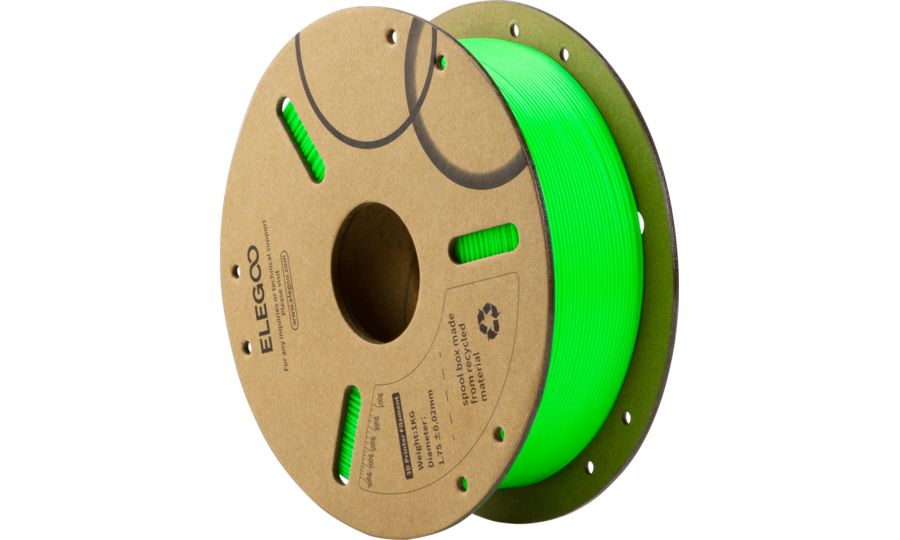 ELEGOO PLA 1.75, 1 kg, svetlozelená