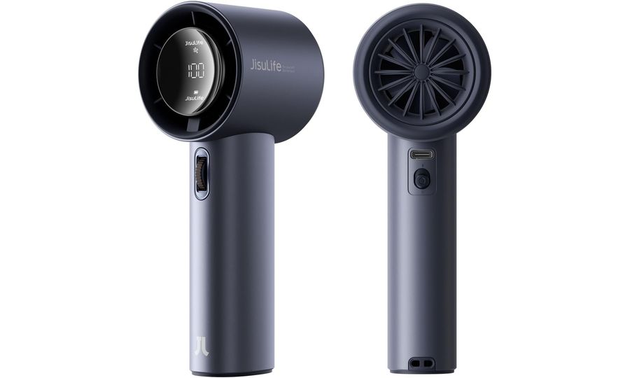 JisuLife Pro 1, prenosný ventilátor s LED displejom, 100 rýchlostí, modrý
