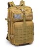 Mobilly taktický armádny batoh, bedrový a hrudný pás, systém MOLLE, 45 l, piesková / khaki
