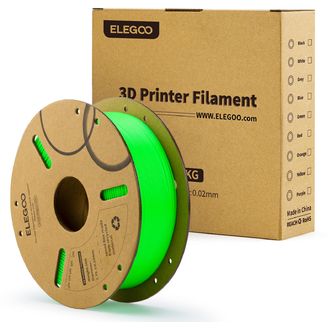 ELEGOO PLA 1.75, 1 kg, svetlozelená
