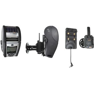 Držiak Brodit pre Zebra QLN 220/320 / ZQ610/620, s MultiMoveClip, s prípravou na nabíjanie, základňa