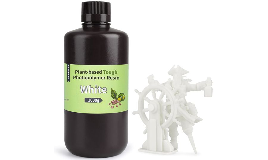 ELEGOO Plant-based Resin 1KG, White