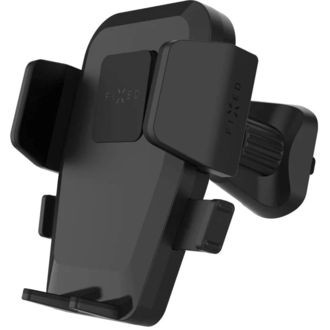 FIXED Univerzálny držiak do auta Iconiq Lock s držiakom na mriežku, čierny