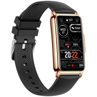 Inteligentný fitnes náramok Kronus KB80, čierny