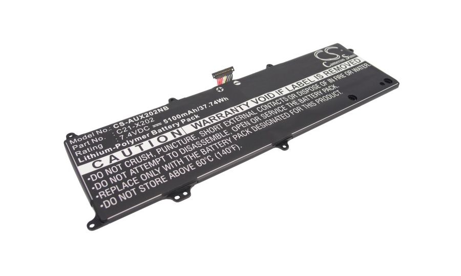 Batérie pre Asus EEE a Vivobook (ekv.C21-X202) 5100mAh, Li-pol