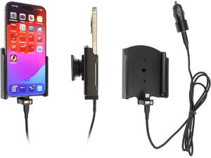 Brodit držiak do auta pre Apple iPhone 15 Pro Max bez puzdra, s CL/USB-C nabíjaním