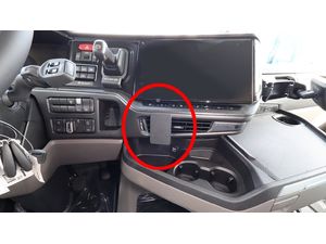 Brodit Montážny držiak ProClip pre Scania R/S 25-25, na stred