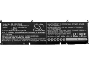Batéria pre DellXPS 15, 4550 mAh, Li-Pol