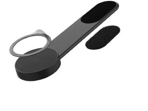 FIXED MagFloppy flexibilný držiak kompatibilný s MagSafe a upevnením na suchý zips, čierny