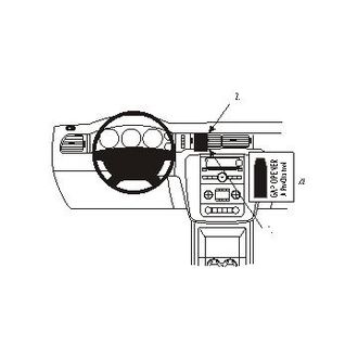 Brodit ProClip Chevrolet Avalanche/Silverado 1500 07-13/2500/3500/Suburban/Tahoe 07-14, na stred