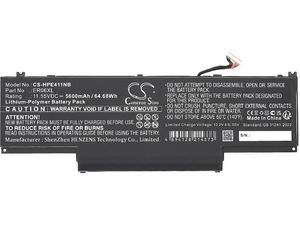 Batéria pre HP Elitebook 1040 G11, Elitebook X360 1040 G11, Elite X360 1040 G11, 5600 mAh, Li-Ion