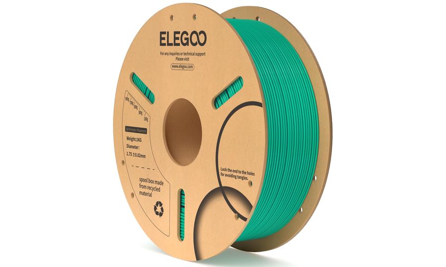 ELEGOO PLA 1.75, 1 kg, zelená