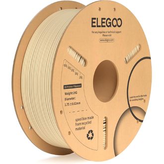 ELEGOO PLA+ -1.75mm-1KG-Cardboard Spool-Beige