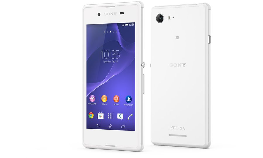 Sony Xperia E3 D2203, biela