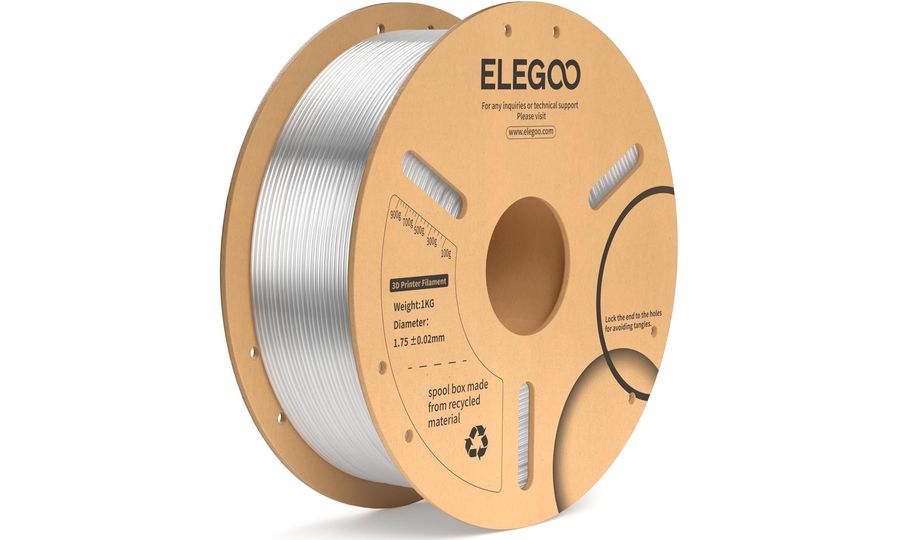 ELEGOO PLA+ 1.75, 1 kg, číry