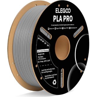 ELEGOO PLA PRO -1.75mm-1KG-Cardboard Spool-Grey