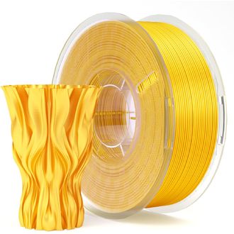 ELEGOO SILK PLA -1.75mm-1KG-Cardboard Spool-Silk Gold