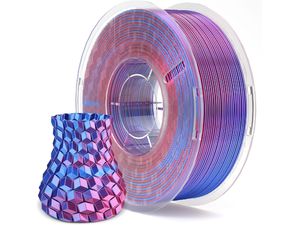 ELEGOO SILK PLA 1.75, 1 kg, hodvábne modrofialová
