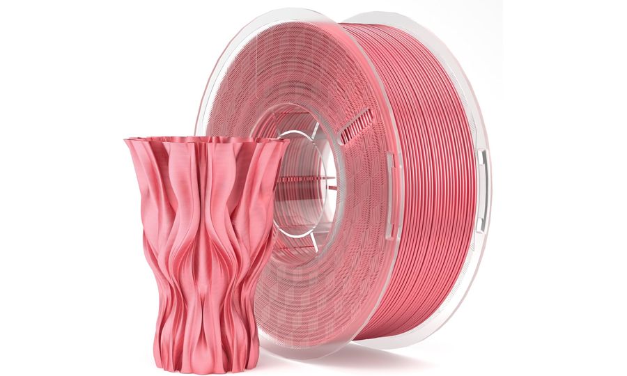 ELEGOO SILK PLA -1.75mm-1KG-Cardboard Spool-Silk Coral Pink