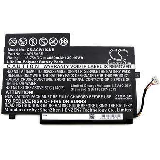 Batéria pre Acer Aspire Switch 10e (ekv. Acer AP15A3R), 8050 mAh