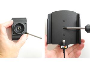 Brodit držiak na Apple iPhone 11 Pro Max s puzdrom, š.80-94mm, tl.9-13mm, so skrytým nabíjaním