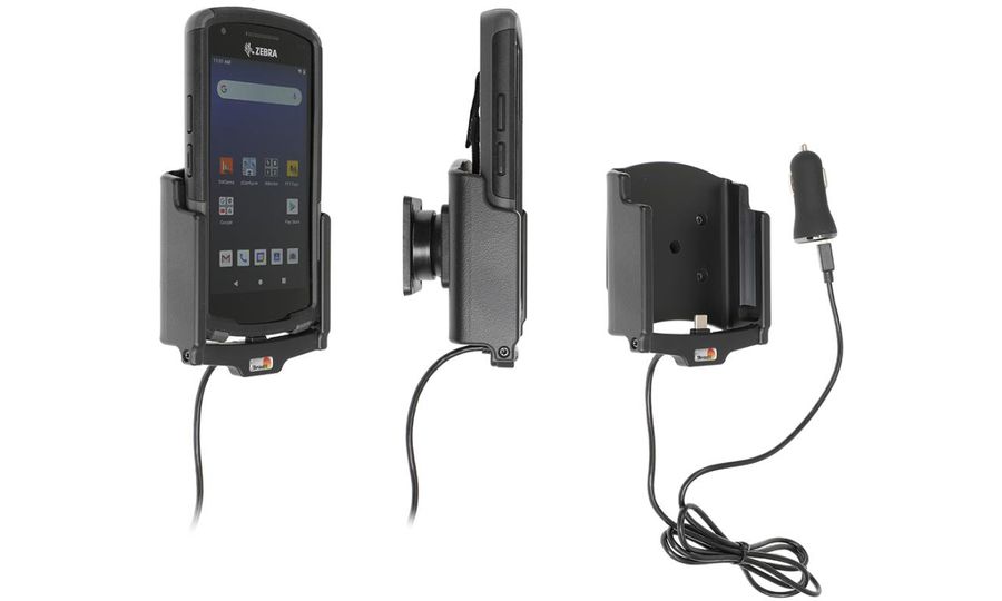 Brodit držiak pre Zebra EC50/55 v originálnom puzdre, s CL/USB nabíjaním
