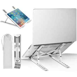 UltraHold LG-LP-006, stojan na notebook, strieborný