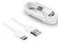 Samsung Dátový a nabíjací kábel USB-C, 1,2 m, biely