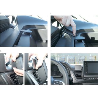 Brodit Montážny držiak ProClip pre Renault Trafic 22-24, vľavo uprostred