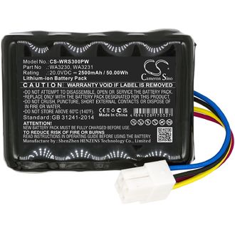 Batéria pre Worx WR100, 105, 110, Worx Landroid S300, S450i, S500i, S700i, 2500 mAh