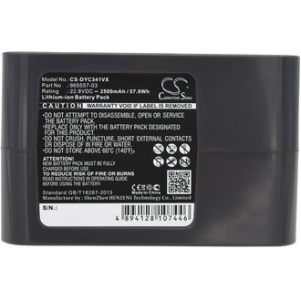 Batéria pre Dyson DC31, DC34, DC35, DC44, DC56, 2500mAh