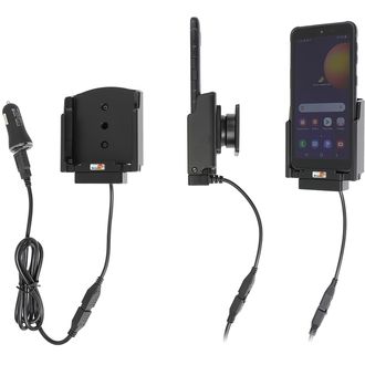 Držiak Brodit pre Samsung Galaxy Xcover 5, napájanie CL/USB