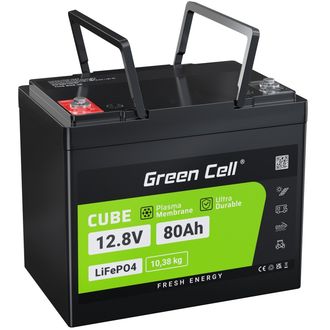 Green Cell LiFePO4 12,8V 80Ah