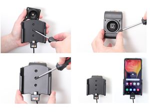 Brodit držák na Samsung Galaxy Xcover Pro SM-G715 bez pouzdra, skryté nabíjení