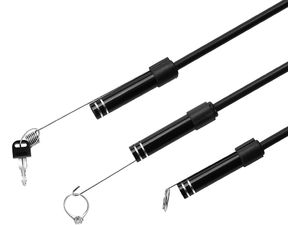 Inskam endoskop USB-C 8mm 720p, pevný kábel 3m, redukcia USB, pre Android, PC