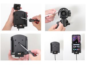 Držiak Brodit pre Samsung Galaxy Xcover Pro SM-G715 s OtterBox uniVERSE, skryté nabíjanie