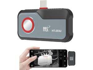 Termokamera Hti 203U a termokamera pre mobilný telefón, IR 256x192, WiFi