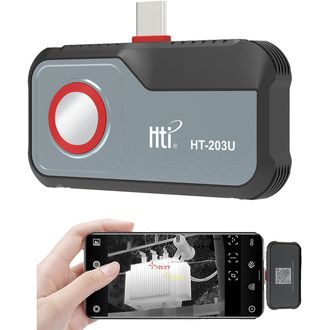 Termokamera Hti 203U a termokamera pre mobilný telefón, IR 256x192, WiFi
