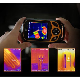 Ručná termokamera Hti A2+ s dotykovým displejom, IR 256x192, -20-550 °C, WiFi