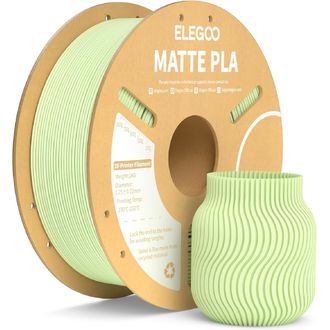 ELEGOO PLA MATTE 1.75 1kg Mätovo zelená