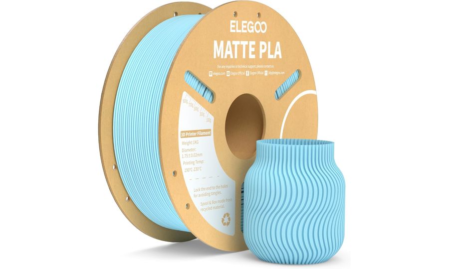 ELEGOO PLA MATTE 1.75 1kg Ľadovo modrá