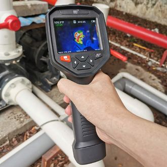 Ručná termokamera Hti H8 s IR rozlíšením 384x288, -20-550 °C, WiFi