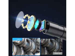 Inskam G40-M endoskop bez záznamu s 4,3" displejem, sonda 8,5mm, kabel o délce 30m