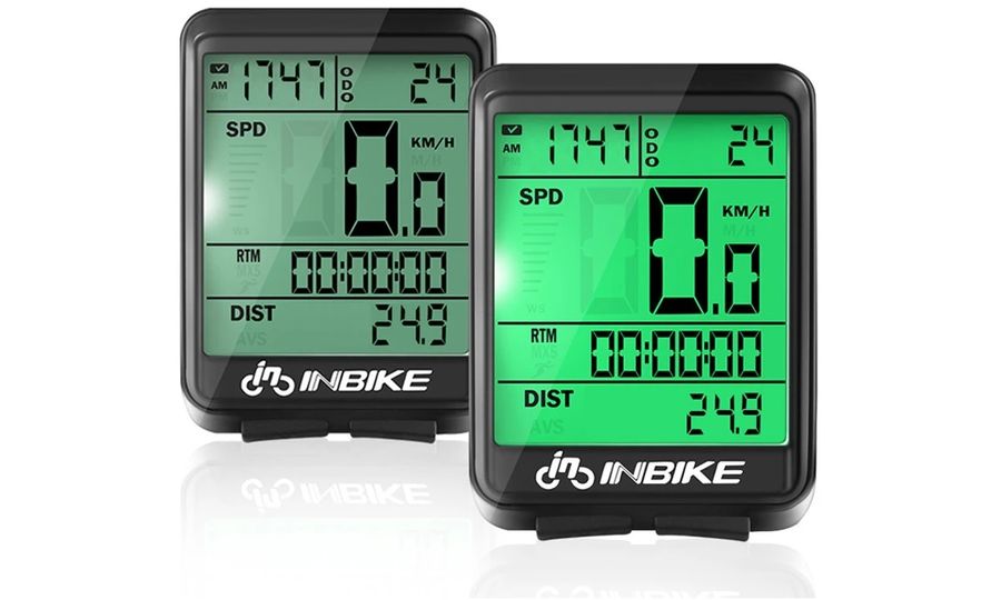 Cyklistický počítač InBike, poškodený obal