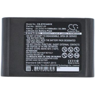 Batéria pre Dyson DC31, DC34, DC35, DC44, DC45, DC56, 1500mAh
