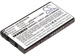 Batéria pre Hytera Bd300, Bd302, Bd302i, Bd352i, 2000 mAh, Li-Ion