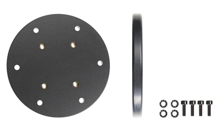 Brodit kruhová montážna podložka, priemer 100 mm, 4xAMPS
