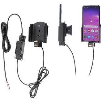 Brodit držiak do auta na Samsung Galaxy S10e bez puzdra, so skrytým nabíjaním
