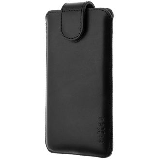 Kožené puzdro FIXED Posh, veľkosť 6XL+, čierne
